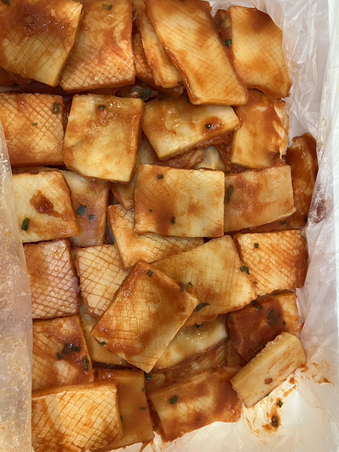 イカステーキ旨辛味