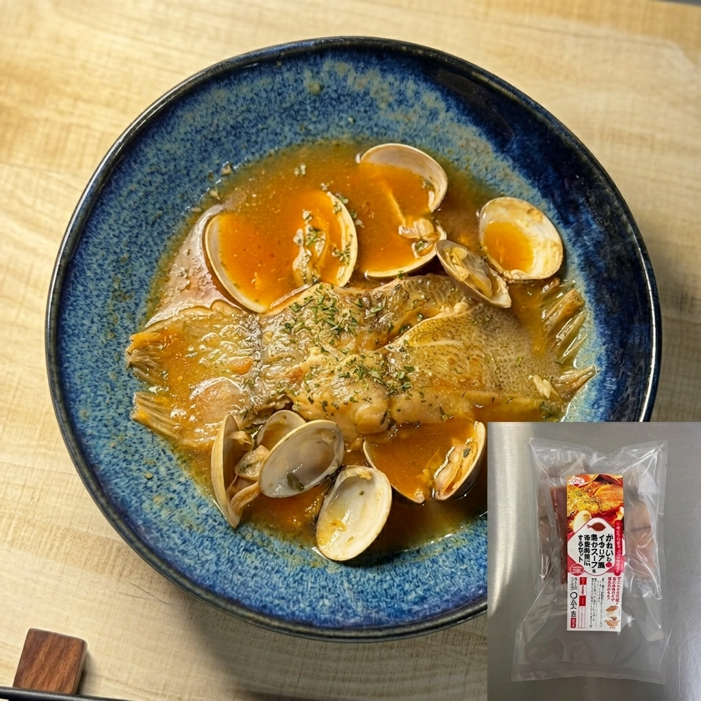 かれい料理を得意料理にするセット（ミールキットシリーズ）
