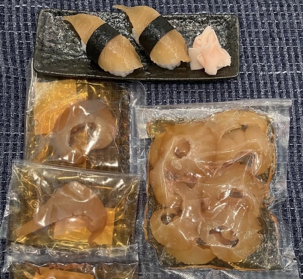 ふかひれ　寿司ネタ味