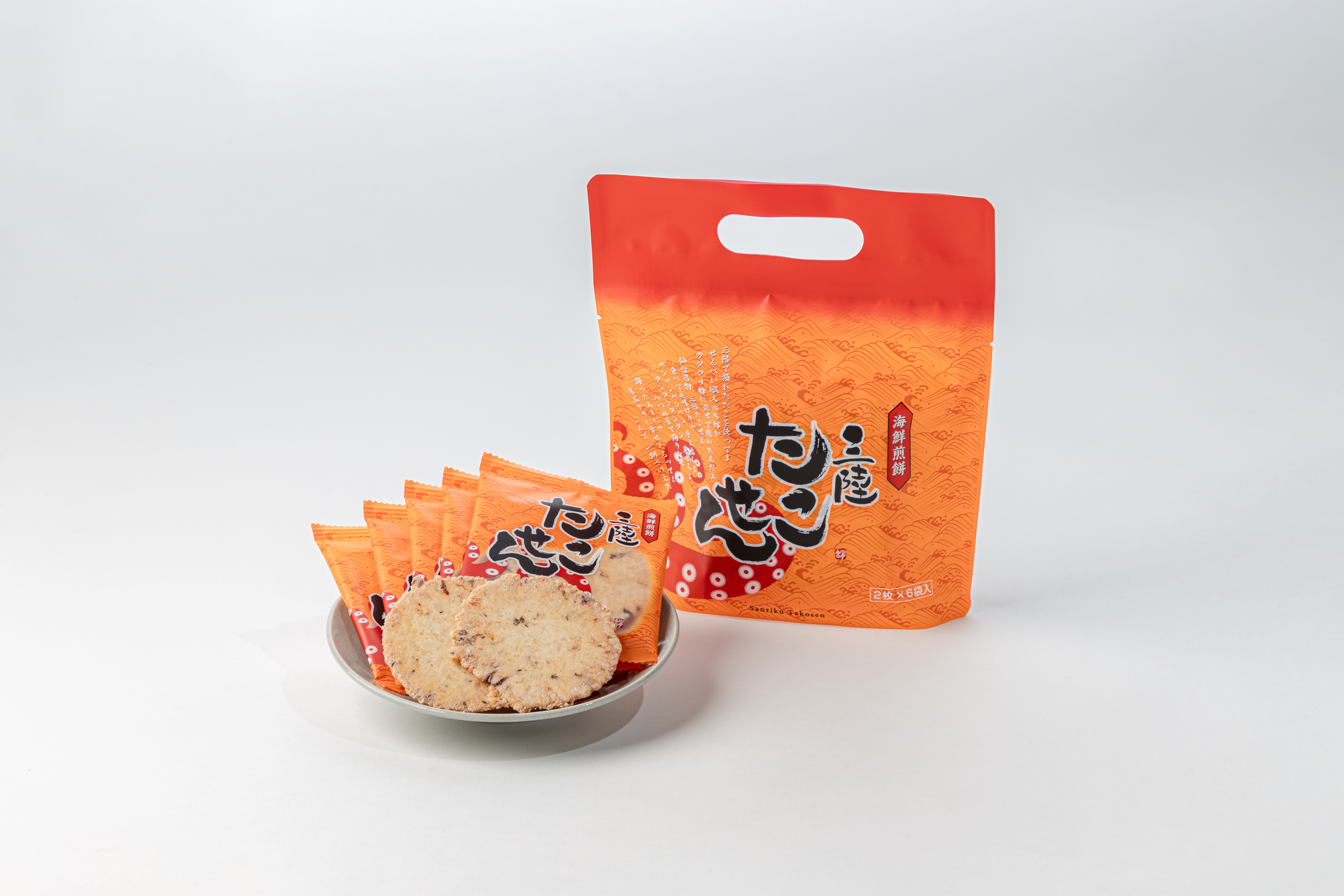 三陸たこせん（手提げ袋）