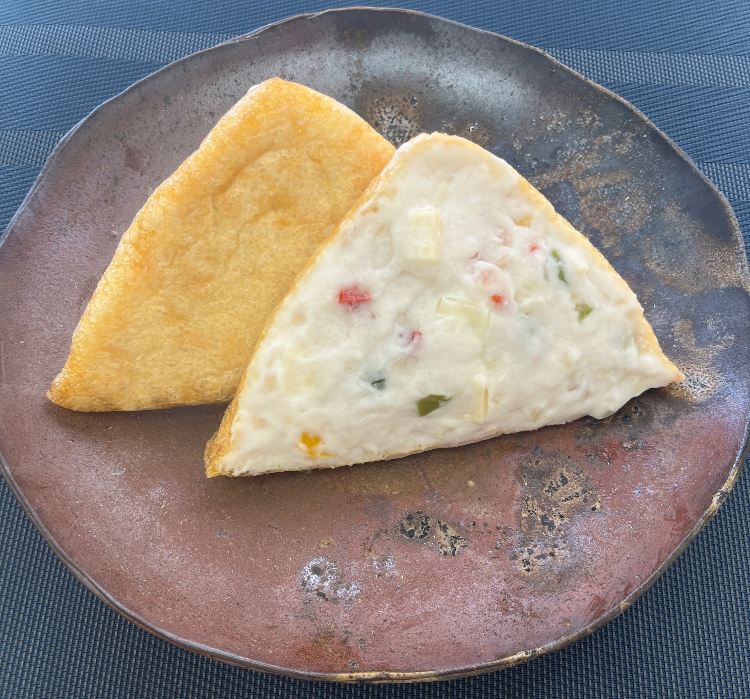 三角揚げPizza　パニール入り