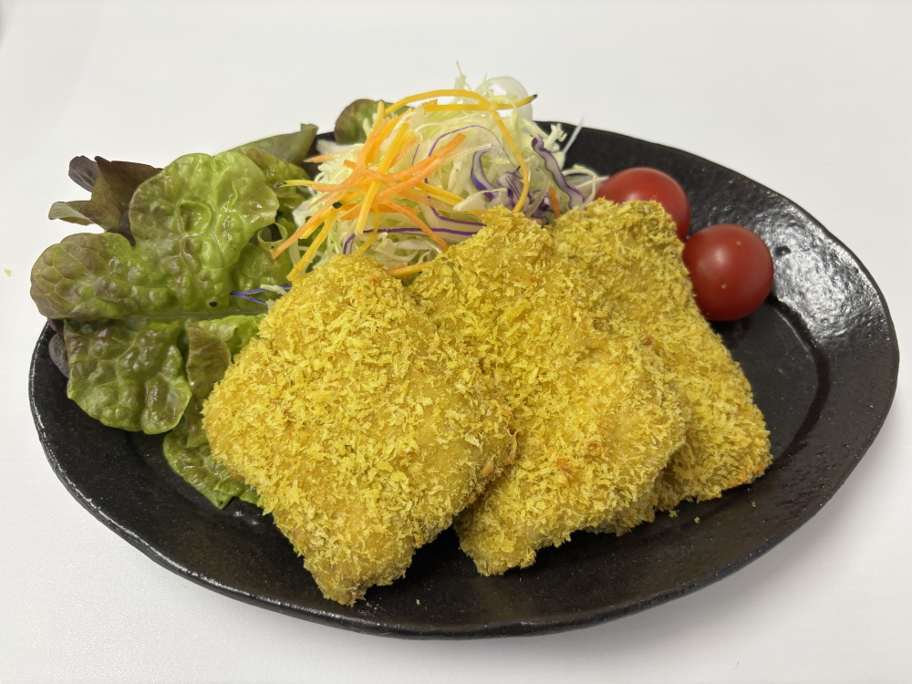 さんまカレー風味パン粉焼き